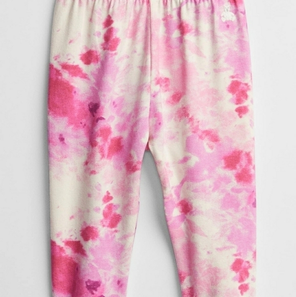 GAP Pull-On Pink Tie Dye Leggings - Size 6-12 Months - Picture 1 of 7